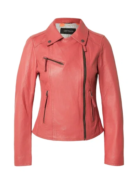 OAKWOOD Geacă de primăvară-toamnă CLIPS închis roz