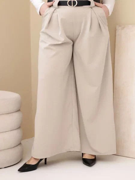 Pantaloni Kesi Włoski bej