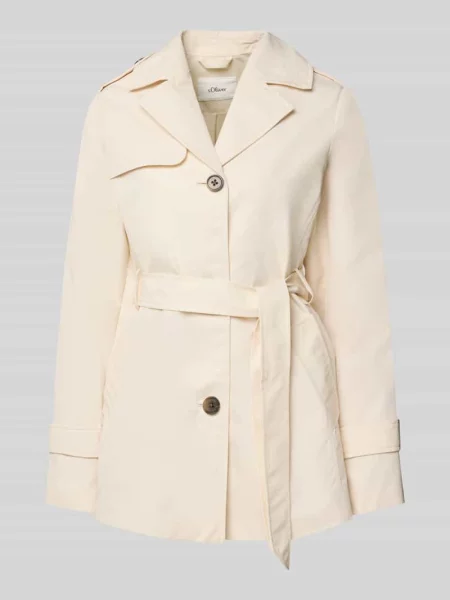 Trencz o kroju regular fit z Mieszanka bawełny S.oliver Red Label