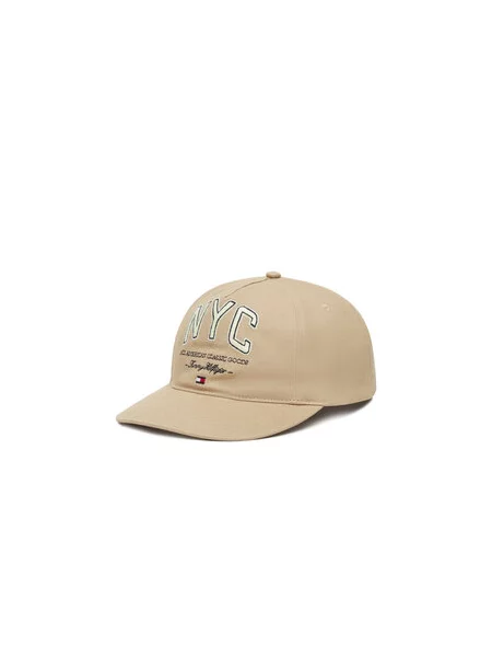 TOMMY HILFIGER Kšiltovka slonová kost / khaki černá