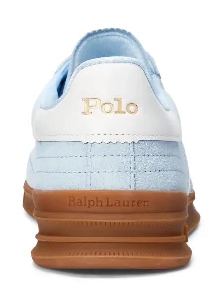 Kožené tenisky Polo Ralph Lauren Heritage Aera modré