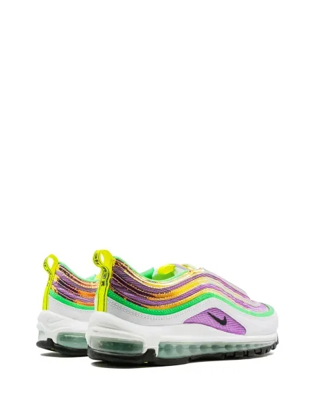 Ochelari de soare Nike cu șireturi din dantelă cu autograf verde
