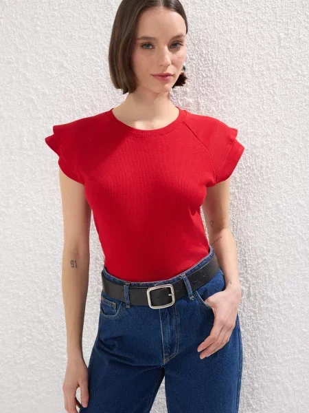 Trendyol Tricou roșu