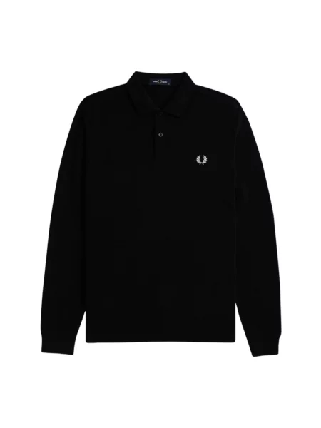 T-shirty i Pola Fred Perry czarne