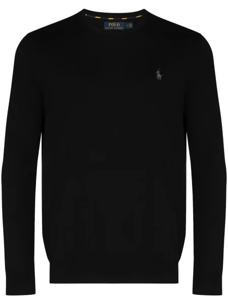 Sweter Polo Ralph Lauren klasyczny czarny
