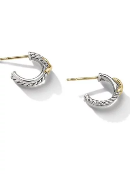 Mini auskarai David Yurman geltona