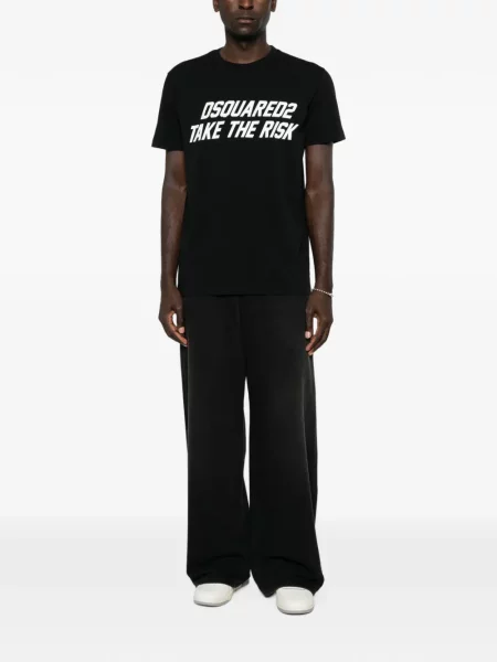 Μπλούζα Dsquared2 με σχέδιο μαύρο