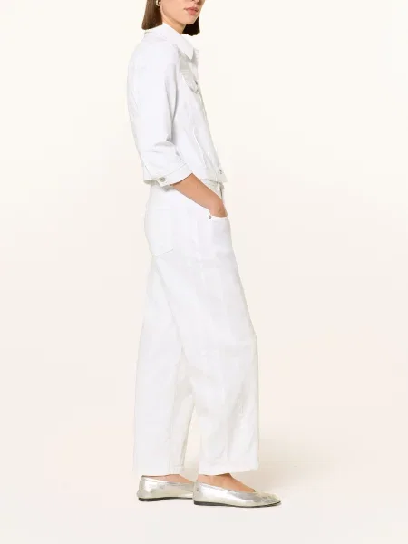 Marc Aurel Jeansy Mom weiss białe