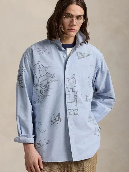 Polo Ralph Lauren cămașă albastru