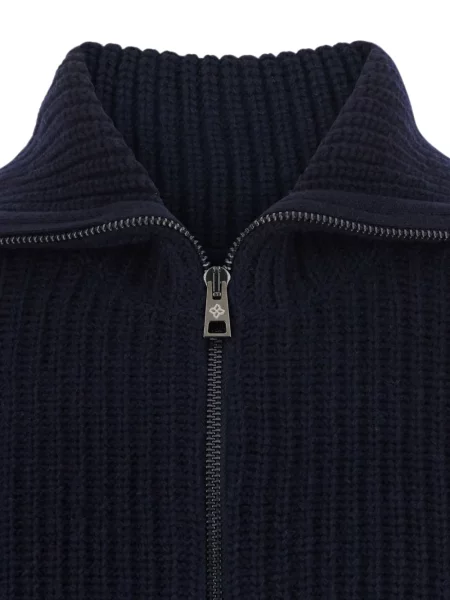 Cardigan Tagliatore tricotate albastru