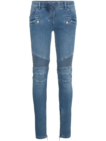 Blugi skinny Balmain albastru