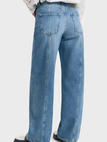 Стрейчевые джинсы Gant синие