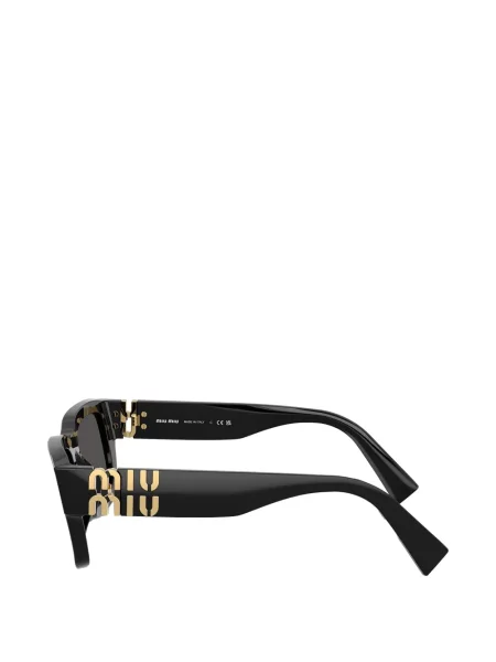 Sunčane naočale Miu Miu Eyewear s autogramom crna