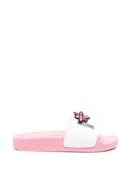 Dětské sandály Moschino bílé