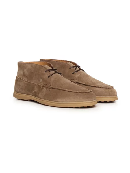Botki Tod's zamszowe brązowe