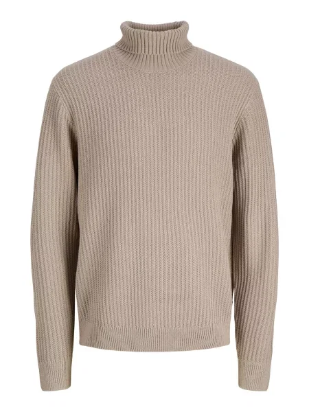 JACK & JONES Svetr JJSAGE' béžová