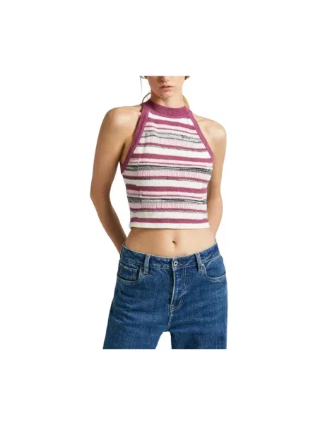 Top Pepe Jeans bez rękawów