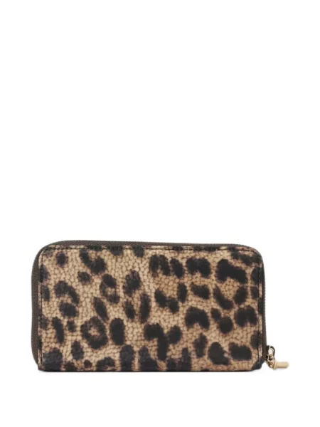 Portofel Borbonese cu imagine cu model leopard