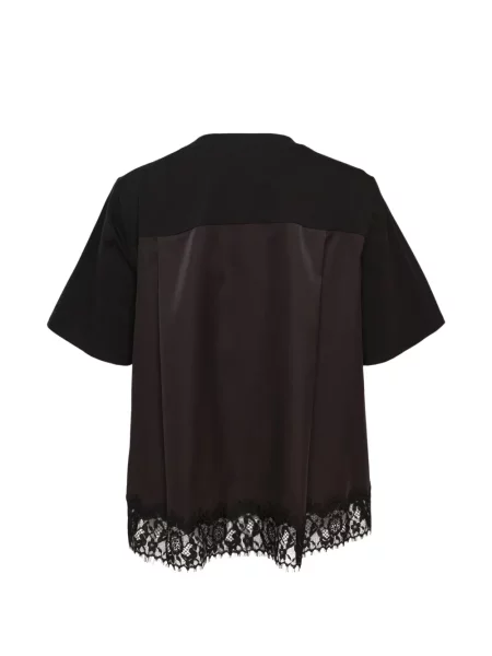 Tricou 3.1 Phillip Lim din dantelă negru