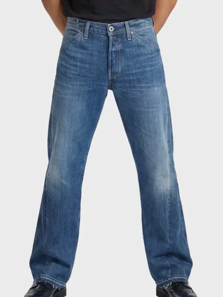 Джинси кльош G-star Raw сині