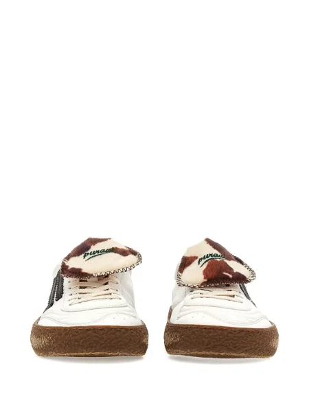 Sneakerși Puraai cu imagine alb