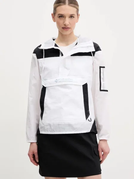 Geacă de vânt Columbia alb