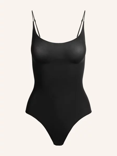 Skims String Body Sheer Seamless onyx