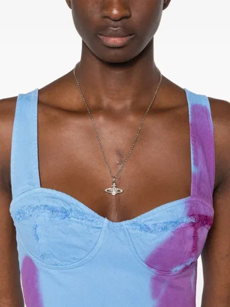 Mały mały naszyjnik Vivienne Westwood srebrny