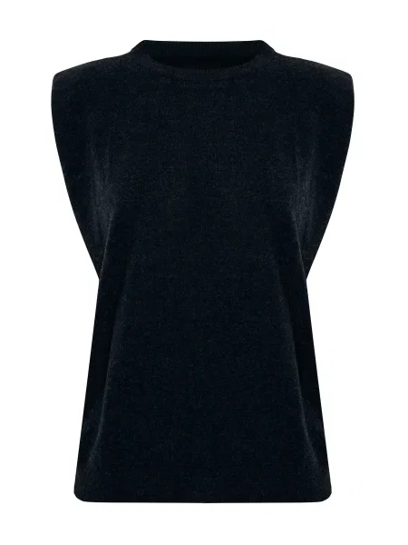 MEXX Pulover Senna amestecat negru