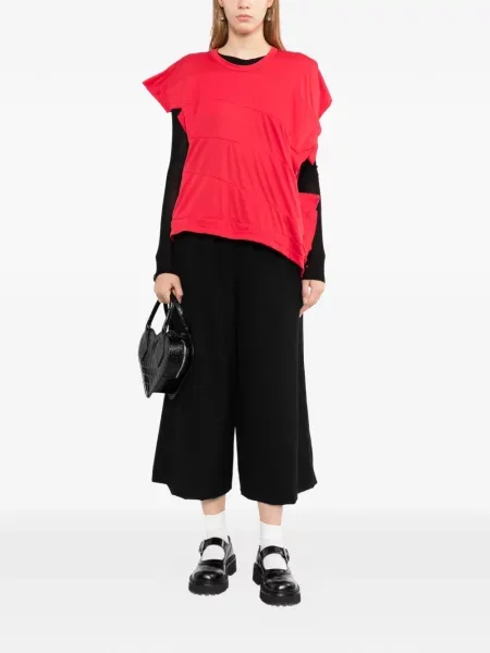 Decupat pantaloni Comme Des Garçons negru