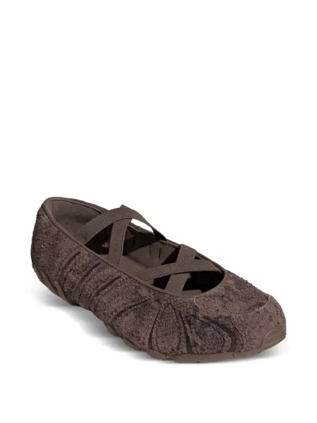 Balerini Adidas alergare cu cordon tricotate negru