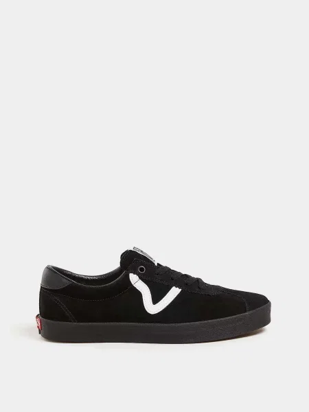 Замшевые кеды Vans черные