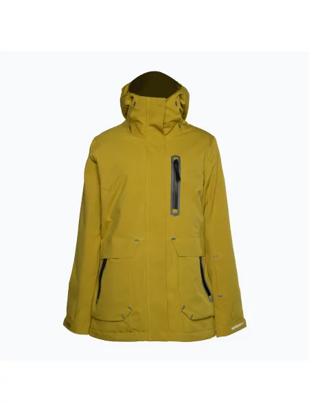 Дамско яке за сноуборд Billabong Adiv Tropper STX fresh moss жълто