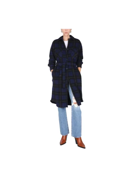 Płaszcz Woolrich w kratę