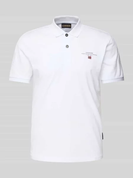 Koszulka polo Napapijri biała