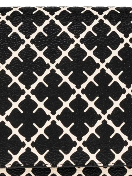 Geantă By Malene Birger cu imagine cu imprimeu geometric negru