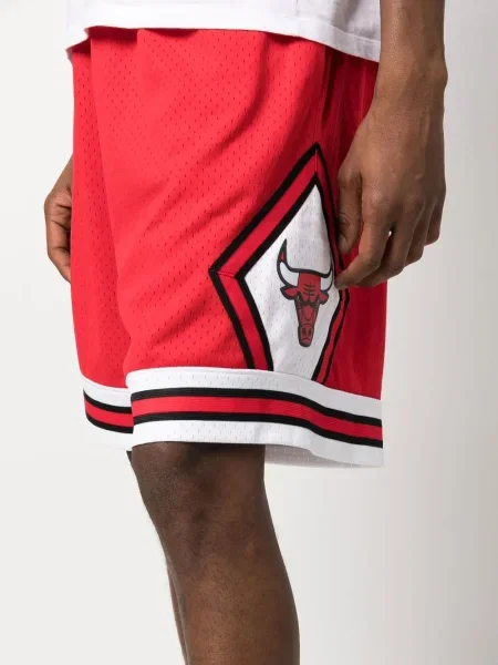 Pantaloni scurți Mitchell & Ness roșu