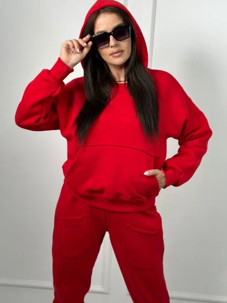 Pantaloni Kesi roșu