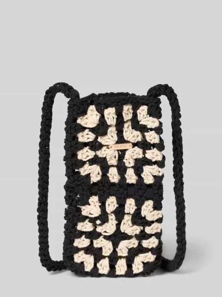 Torba na ramię z detal z logo model Wanderes Phonebag' Barts biała