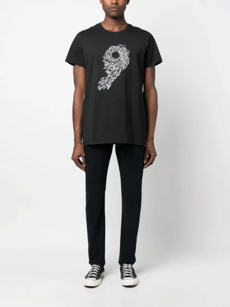 Tricou 14bros cu imagine negru