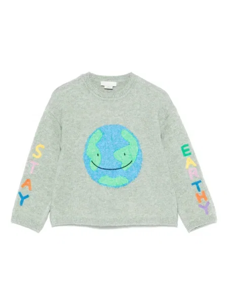 Sweter dziecięcy Stella Mccartney zielony