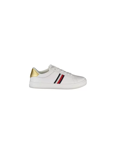 Sneakersy Tommy Hilfiger skórzane białe