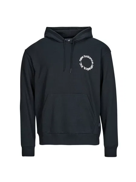 Majica s kapuljačom New Balance crna