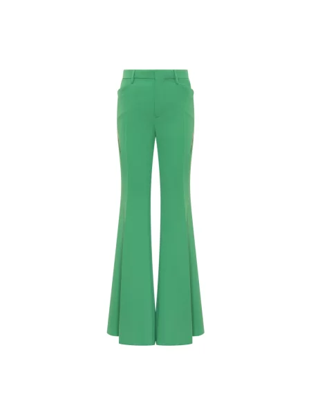 Spodnie Dsquared2 dzwony zielone