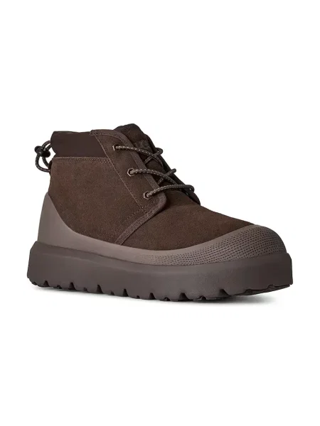 Botine Ugg din piele maro