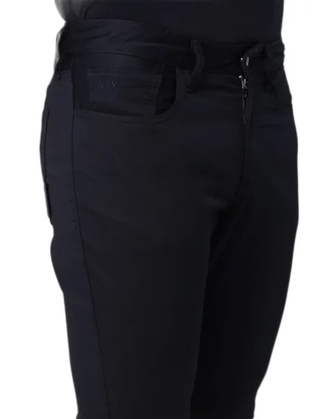 Kalhoty Armani Exchange s 5 kapsami modré