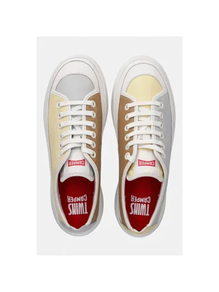 Sneakersy Camper skórzane białe