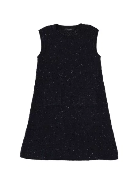 Mini rochie mini Fabiana Filippi de costum mini albastru