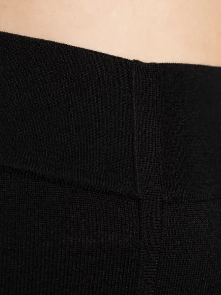 Pantaloni Rick Owens de lână negru