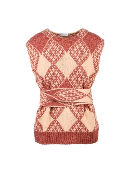 Sweter Ballantyne wełniany